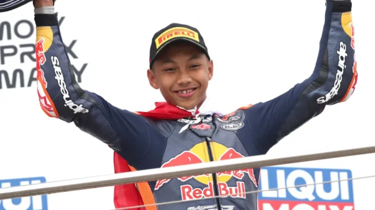 Pembalap Kiandra Ramadhipa Wakili Indonesia di Red Bull Rookies Cup 2026