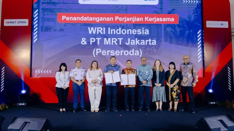 MRT Jakarta & WRI Indonesia Sepakati Kerja Sama Kajian Perhitungan Reduksi Emisi