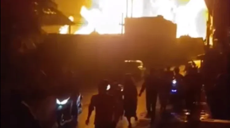 SPBE di Bekasi Kebakaran, Warga Sekitar Panik