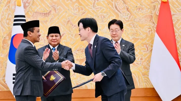 Presiden Prabowo Menyaksikan Langsung Pertukaran 10 Nota Kesepahaman