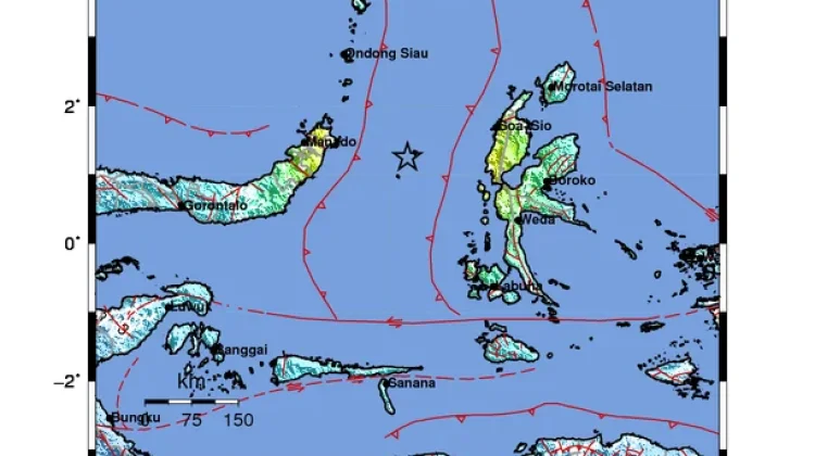 Breaking News: Gempa M 7,6 Guncang Bitung, BMKG Sebut Berpotensi Tsunami