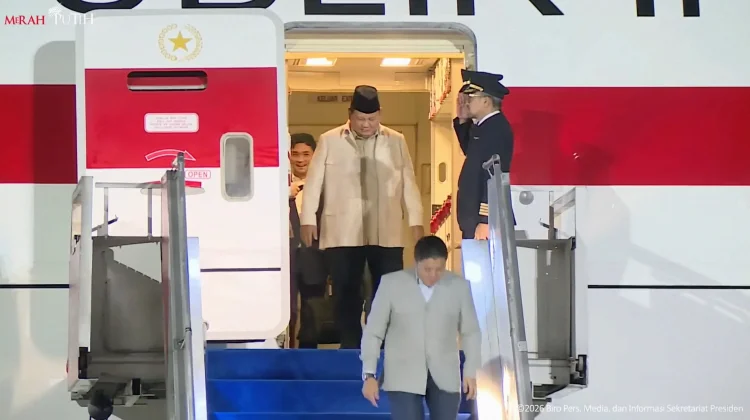 Presiden Prabowo Tiba di Tanah Air usai Lawatan Jepang-Korea