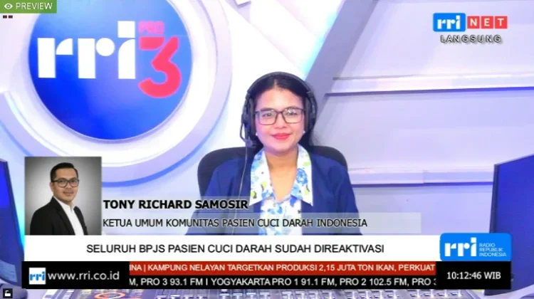 KPCDI Apresiasi Pemerintah Reaktivasi BPJS Pasien Cuci Darah