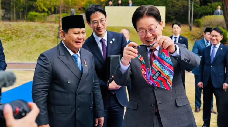 Diplomasi Unik Presiden Prabowo, Hadiah untuk Hewan Anjing milik Presiden Lee