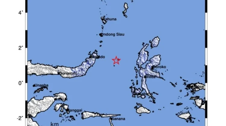 Gempa Magnitudo 5,2 Guncang Sulawesi Utara Kamis Malam