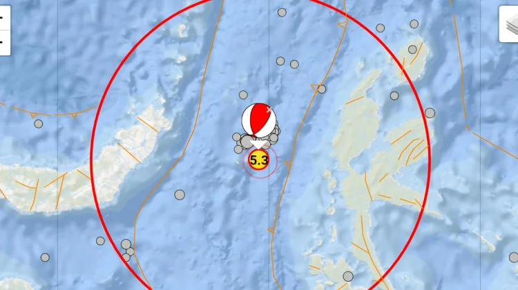 Gempa M5,3 Guncang Maluku Utara, BMKG Pastikan Tidak Berpotensi Tsunami