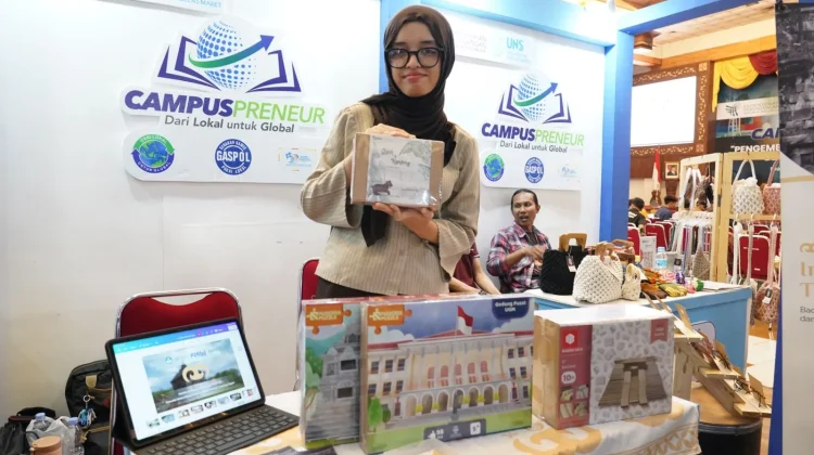 Hadirkan 30 Eksportir Muda Potensial, Kemendag dan UNS Gelar Campuspreneur Expo