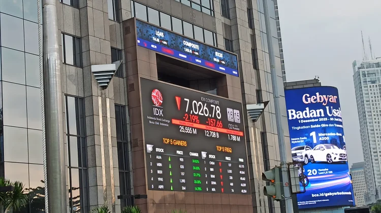 BEI Catat Pelemahan Kinerja IHSG dalam Sepekan Ini