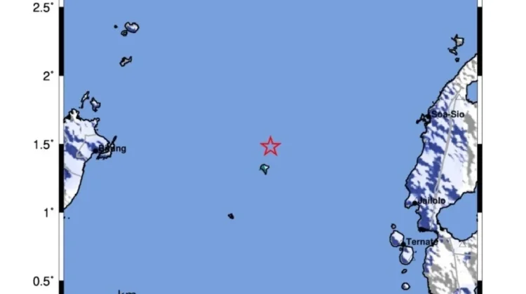 Gempa Magnitudo 5,0 Guncang Jailolo, Malut, Tanpa Potensi Tsunami