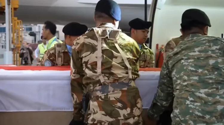 Jenazah TNI Gugur di Misi UNIFIL Tiba di Tanah Air