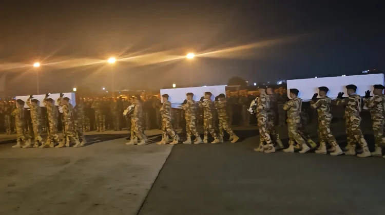 Kasad Pimpin Pelepasan Tiga Jenazah Prajurit TNI Gugur di Lebanon