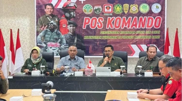 Hotspot Meningkat, Pemerintah Aktifkan Posko Karhutla di Kalimantan Barat
