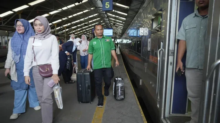 KA Garut Catat Kenaikan Penumpang di Lebaran 2026
