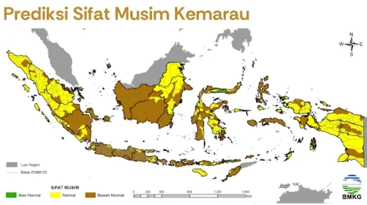 Kemarau 2026 Diprediksi Lebih Kering, BMKG: Perlunya Antisipasi sejak Dini