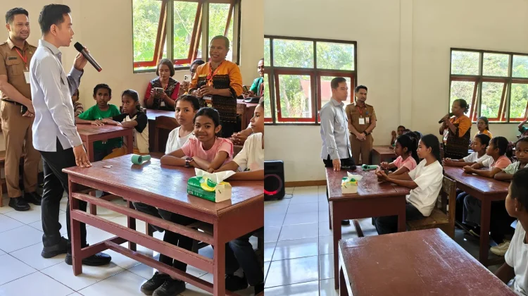 Tinjau SD Inpres Kaniti Pascarenovasi, Wapres Tekankan Pentingnya Pembelajaran