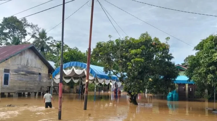 BPBD Aceh Barat Sebut Empat Desa Terdampak Banjir