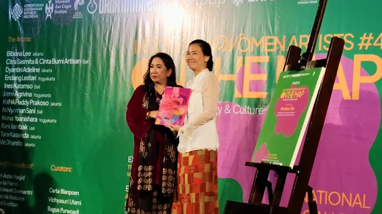 Wamen PPPA Buka Pameran Seni "Indonesian Woman Artist #4: On The Map"