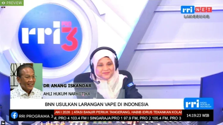 Respons Ahli Soal Usulan Larangan Vape oleh BNN