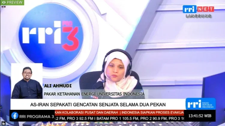 Gencatan Senjata AS-Iran, Peluang Jaga Energi Nasional