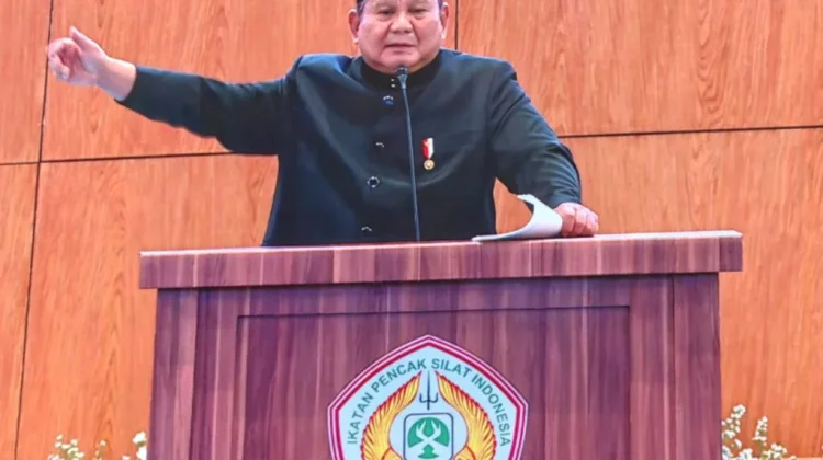 Presiden Prabowo Pamit dari Ketua Umum PB IPSI pada Munas XVI