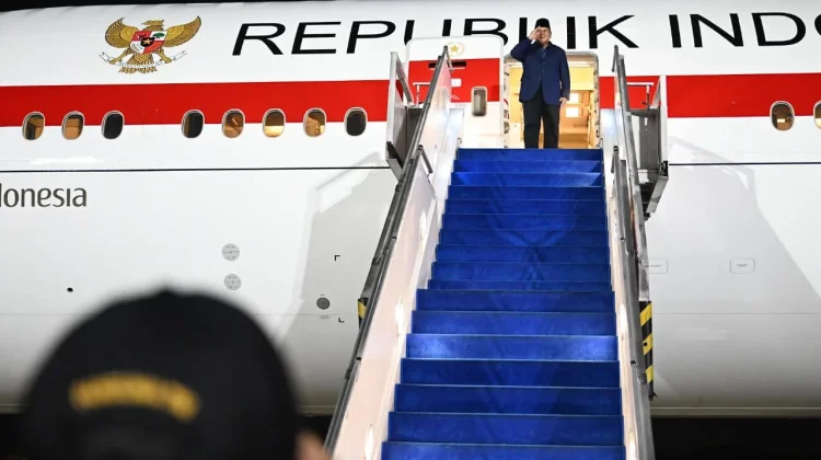 Presiden Prabowo Bertolak ke Moskow