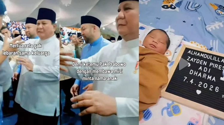 Momen Hangat Kisah Nenek Minta Nama Cucu ke Presiden di Istana