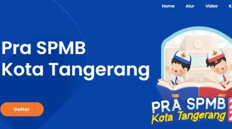 Pendaftaran Pra SPMB 2026 Kota Tangerang Dibuka, Ini Jadwal dan Syaratnya