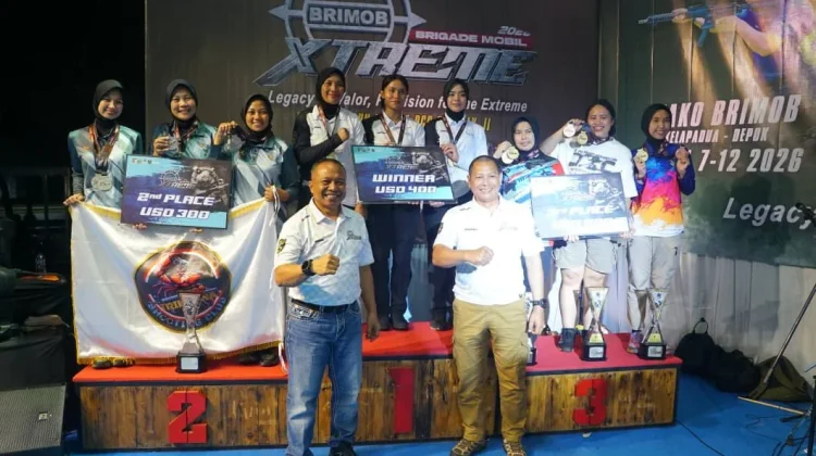 Kejuaraan Menembak Brimob Xtreme 2026 Resmi Ditutup, Ini Daftar Pemenangnya