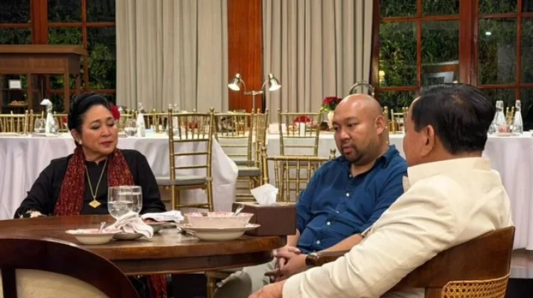 Presiden Prabowo Sampaikan Doa Ulang Tahun untuk  Titiek Soeharto