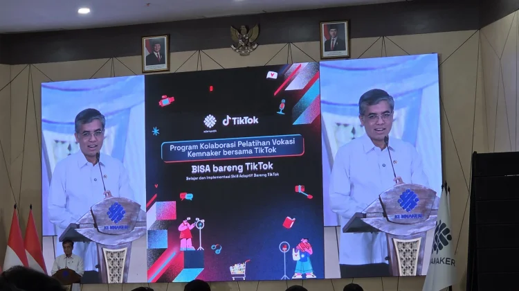 Kemnaker Gandeng TikTok Tingkatkan SDM secara Digital