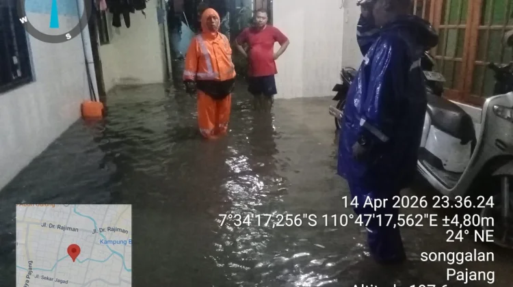 BNPB: Banjir Rendam Surakarta dan Kabupaten Bandung, Ribuan KK Terdampak