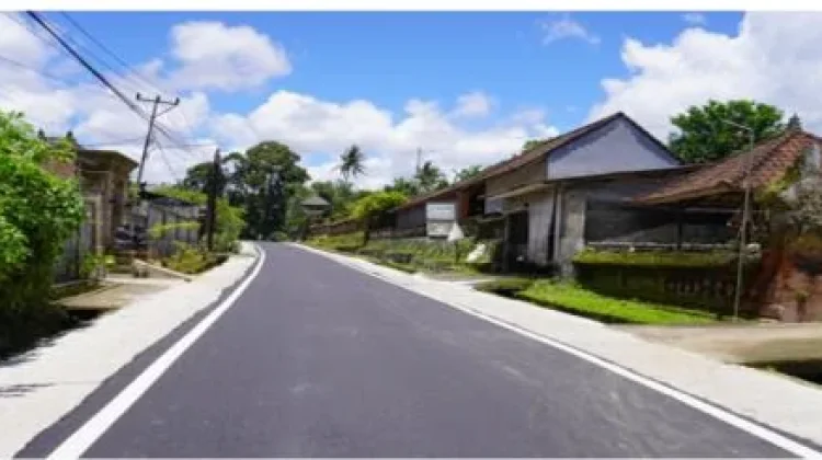 PU Rampungkan 10 Ruas Jalan Daerah di Bali, Dorong Akses Pangan dan Pariwisata