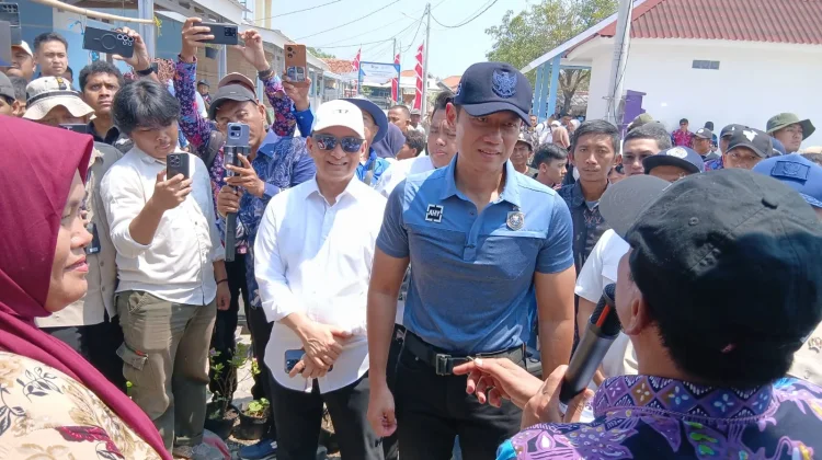 Menko AHY Tinjau Suksesi Pembangunan Kampung Nelayan Tangerang