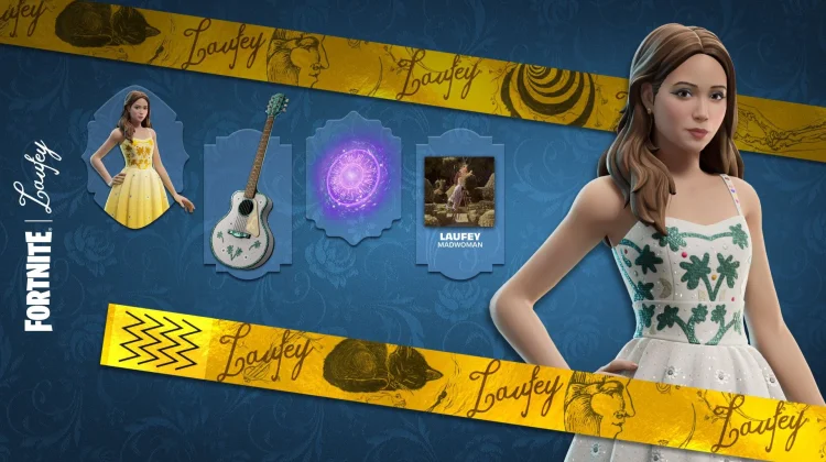 Kolaborasi Laufey dan Fortnite Hadirkan Item Baru dan Fitur Karaoke Mode