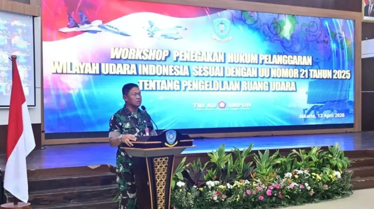 TNI AU Perkuat Penegakan Hukum Wilayah Udara lewat Workshop Penyidik