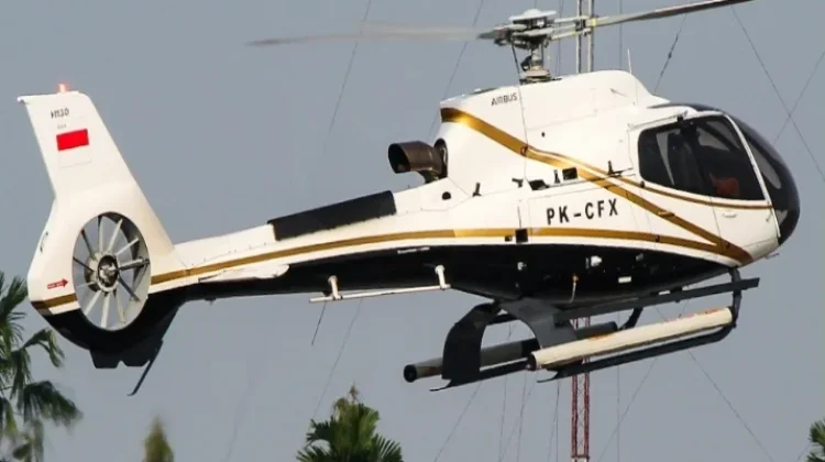 Tim SAR Cari Helikopter Airbus H130 PK-CFX Hilang Kontak di Sekadau