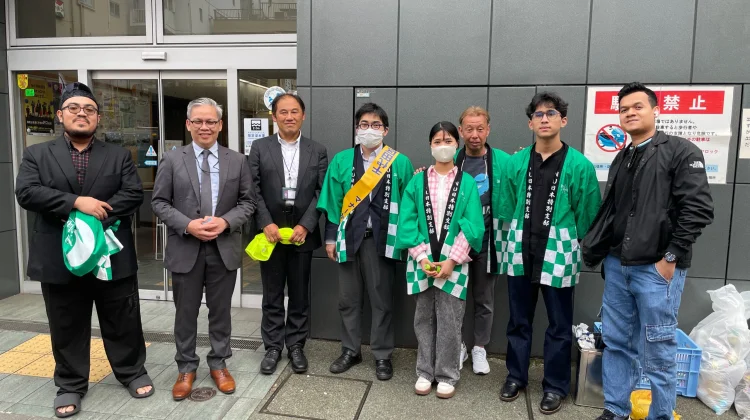 KBRI Tokyo Apresiasi Kerja Bakti WNI dan Warga Jepang