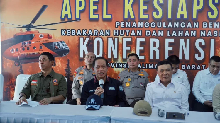Karhutla Kalbar Meningkat, Pemerintah Perkuat Deteksi Dini dan Kesiapsiagaan
