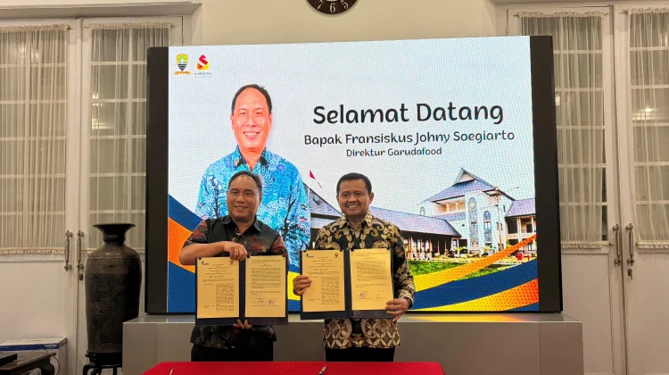 Garudafood dan Pemkab Sumedang Perkuat Kemitraan Pertanian Kacang