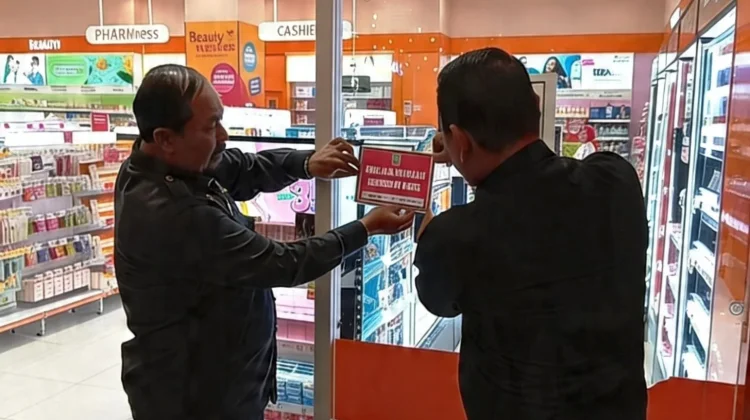 Bapenda Bekasi Tertibkan Reklame Komersil pada Pusat Belanja