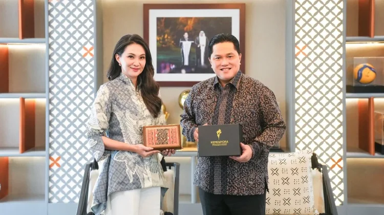 Menpora Erick Thohir dan Gubernur Maluku Utara Perkuat Sinergi Olahraga