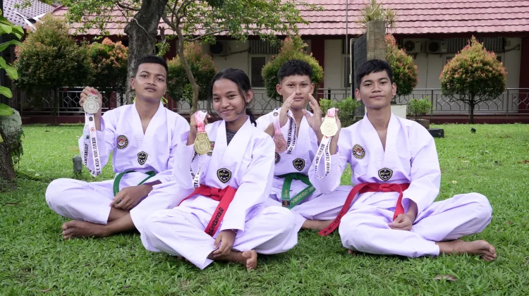 Sekolah Rakyat Asah Bakat Siswa Melalui Taekwondo dan Seni Tari