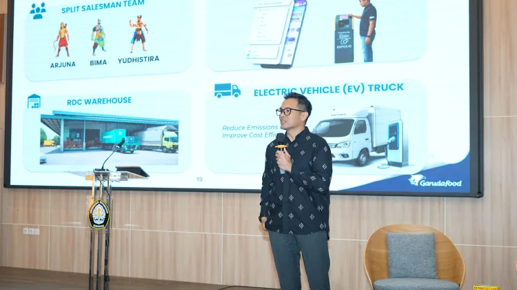 Garudafood Paparkan Distribusi Digital dan Transformasi Hijau dari UNDIP