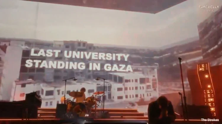The Strokes Tutup Coachella dengan Pesan Politik, Soroti Konflik di Timur Tengah