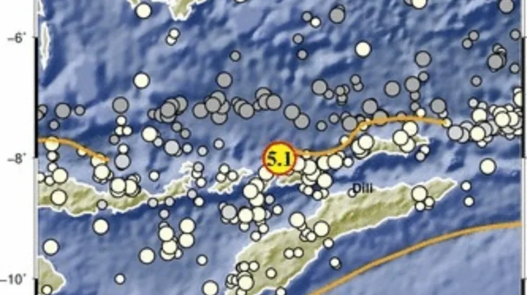 Gempa Magnitudo 5,1 Guncang Laut Banda, Tidak Berpotensi Tsunami
