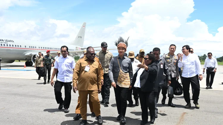 Wapres Tinjau Bandara Nabire