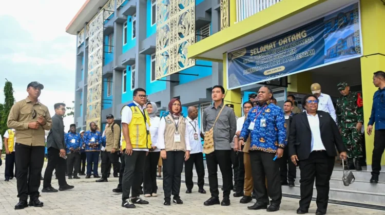 Wapres Gibran Tinjau Rusun ASN Nabire di Papua Tengah