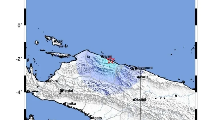 Gempa Magnitudo 5,4 Guncang Sarmi, Tidak Berpotensi Tsunami