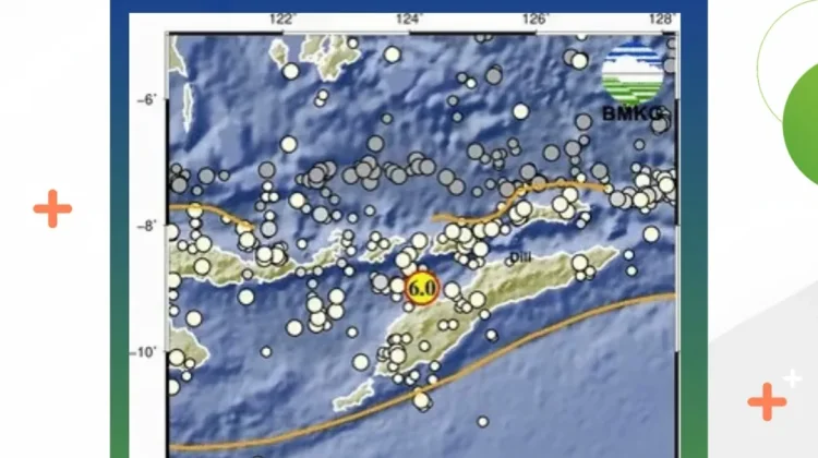 Gempa M6,0 Guncang Timor Tengah Utara NTT, Tidak Berpotensi Tsunami