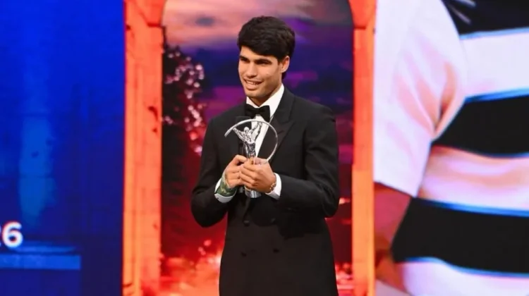 Alcaraz Raih Penghargaan Laureus Sportsman of the Year di Madrid